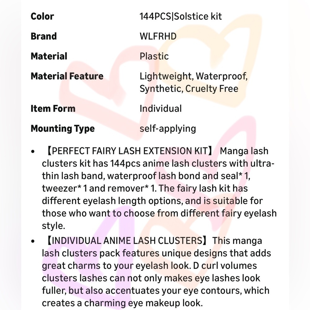 Manga Lash Clusters Kit DIY - Picture 2 of 14